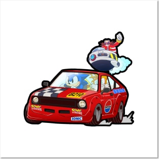 Sonic Datsun Fanart Posters and Art